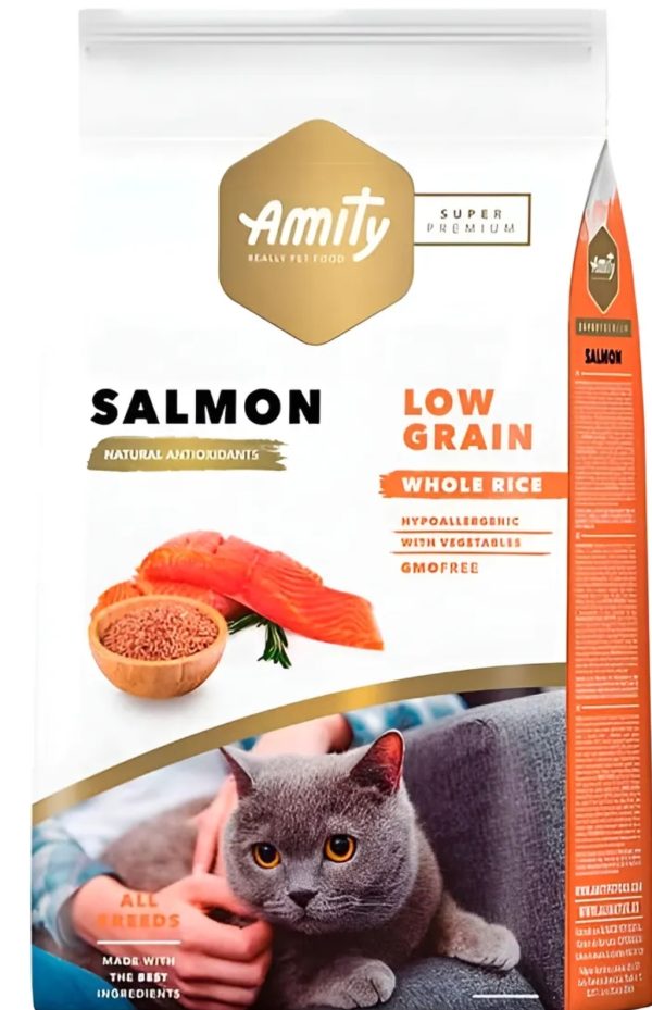 Amity gato esterilizado salmón 7 kg
