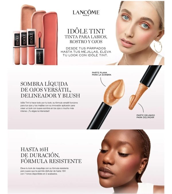 Sombra De Ojos Líquida Idole Tint Tono 08 7Ml Lancome