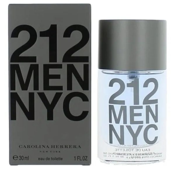 Perfume Carolina Herrera 212 Men NYC Edt 30Ml para Hombre